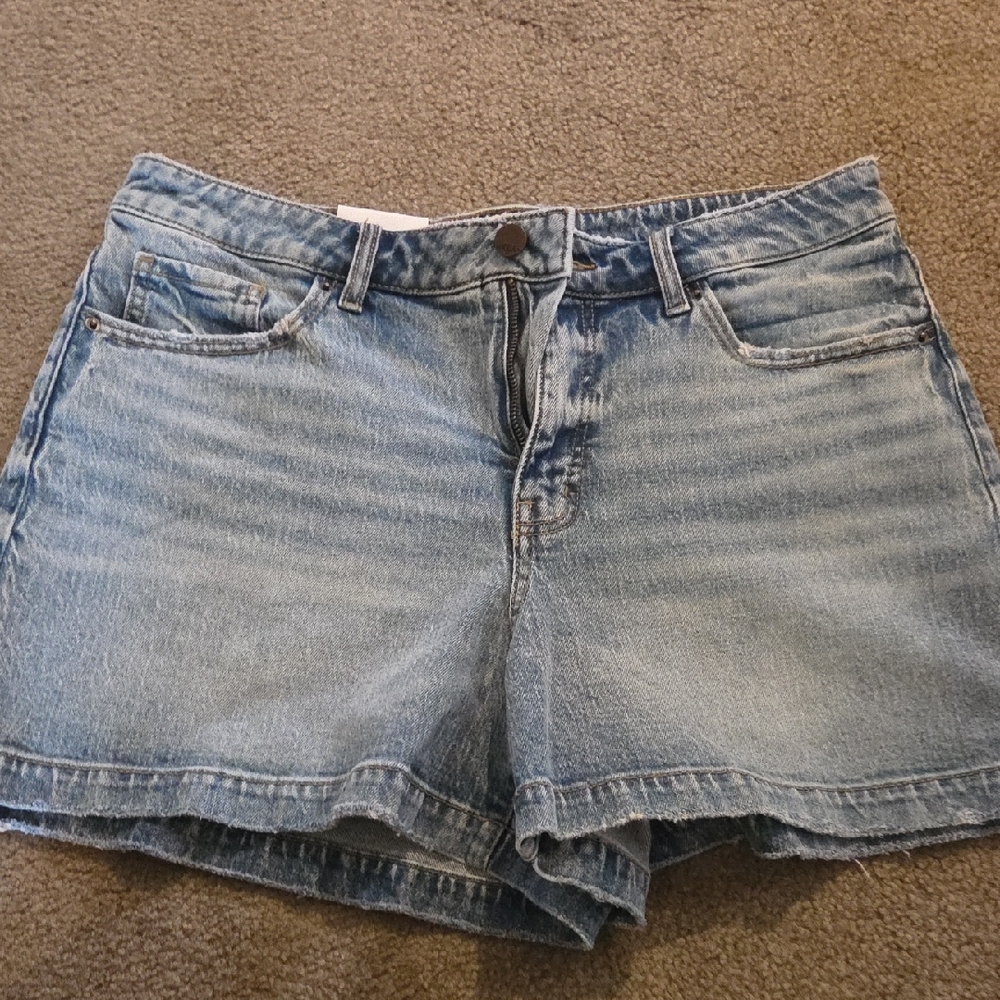 Classic Blue Denim Women's Shorts